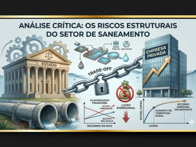 Análise Crítica: Os Riscos Estruturais do Setor de Saneamento